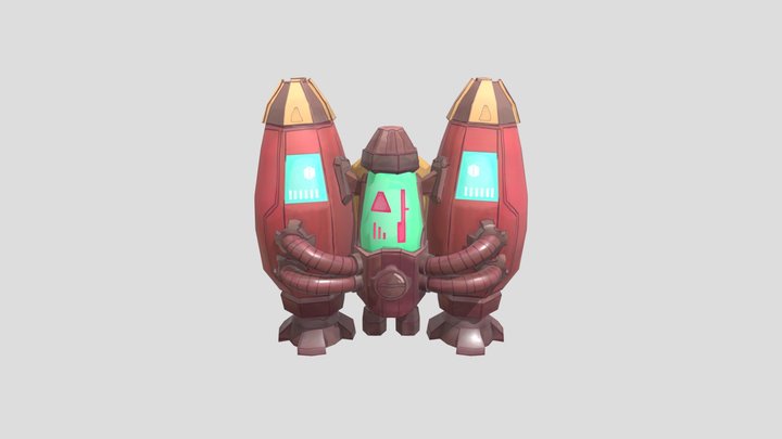 Jetpack Prop 3D Model