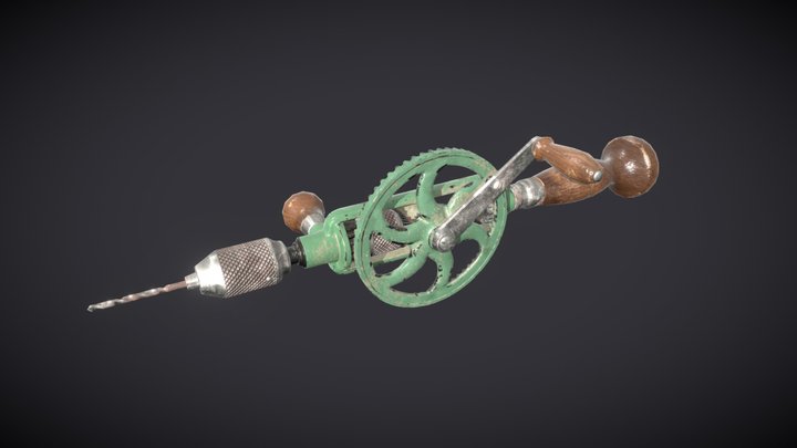 Miller Falls Drill N°980 3D Model