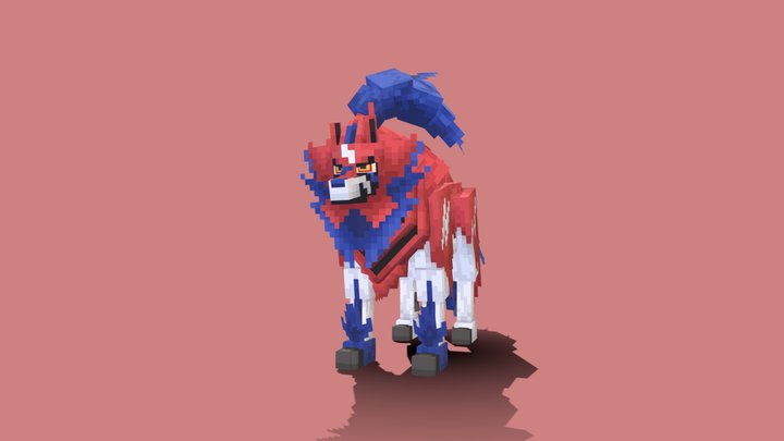 Zamazenta 3D Model