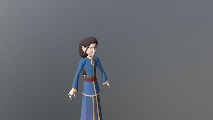 CUERVO DIANA 3D Model