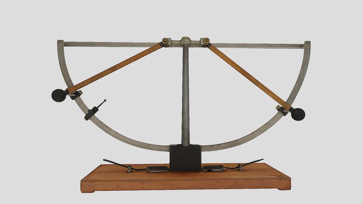 Double sound pendulum according to Wundt 3D Model