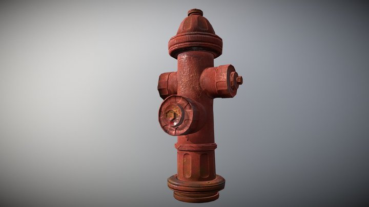 Hidrante 3D Model