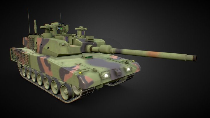 BMC ALTAY MAIN BATTLE TANK 3D Model