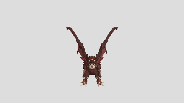 Destoroyah Perfect Form - Kaiju Alpha (RIGGED)