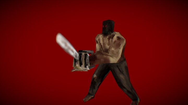 Chainsaw butcher 3D Model