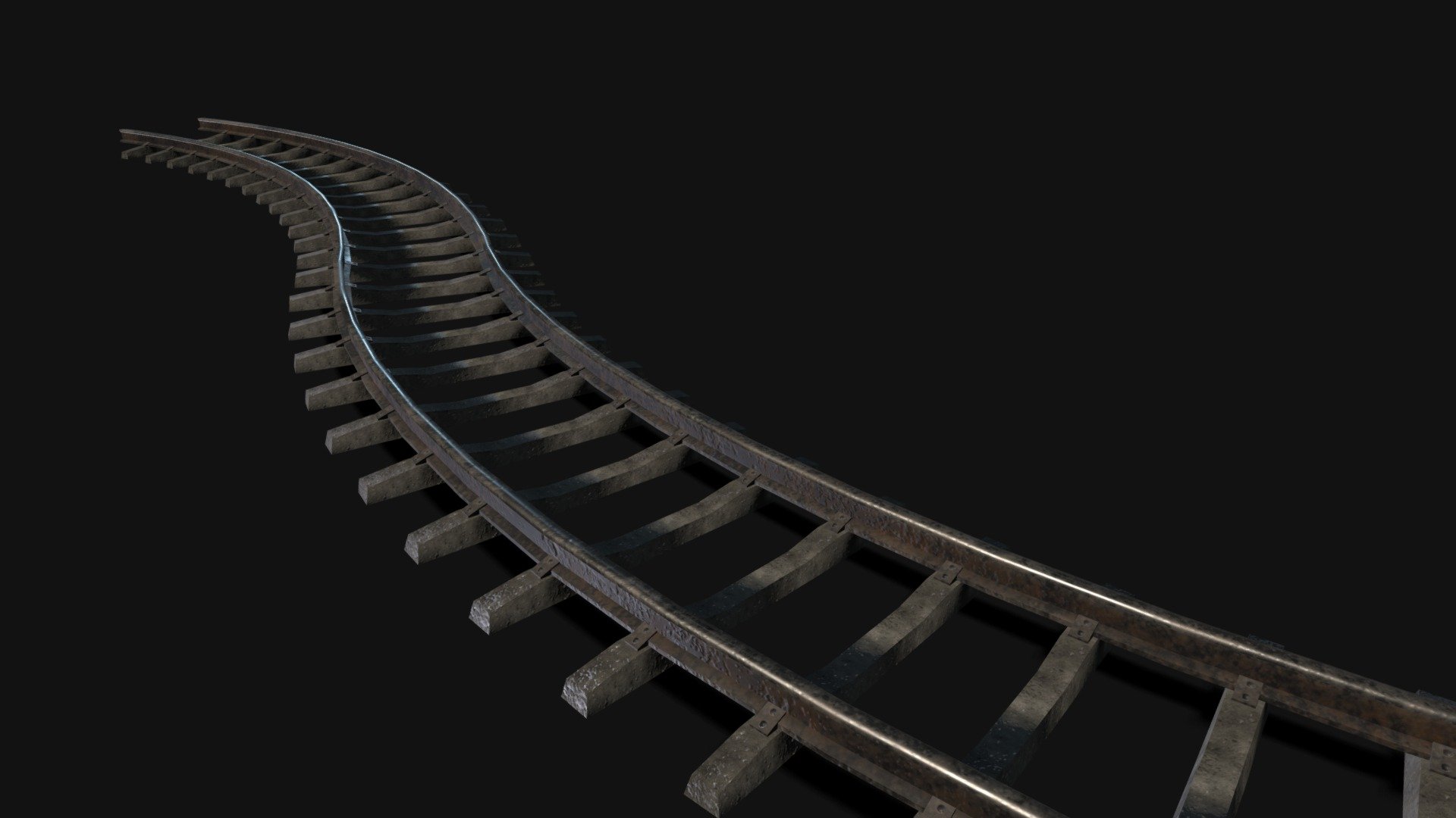 rails Download Free 3D model by morff [b38c425] Sketchfab