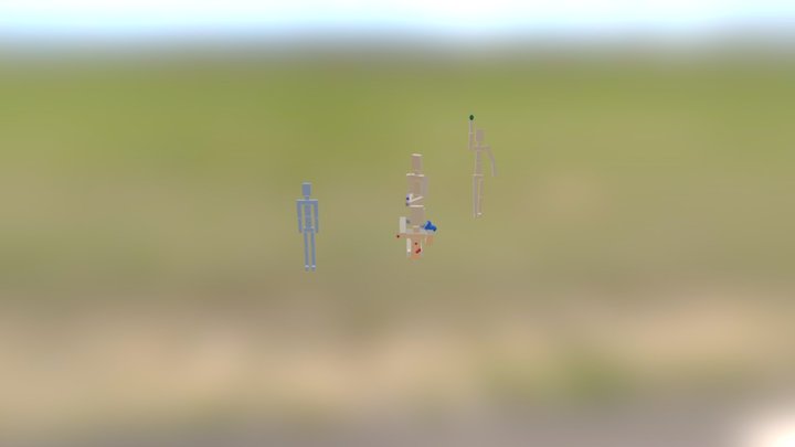 Characters 3D 3D Model