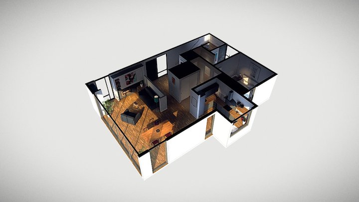 Web3D Floorplan 3D Model
