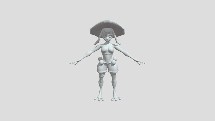 CHICA RANA 3D Model