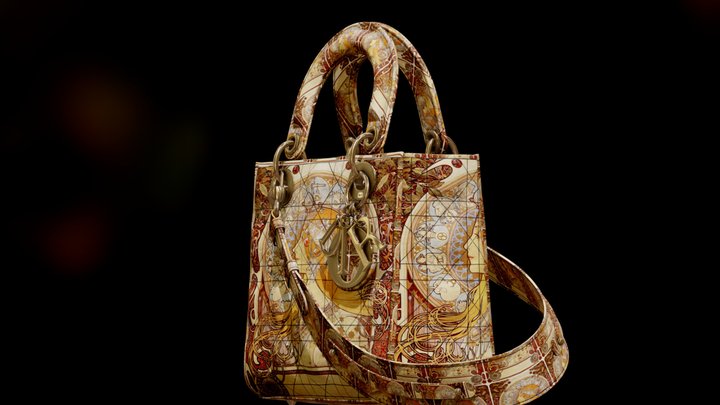 Bolso Pequeño Laady Diq1r V. Mucha – Modelo 3D gratuito STL