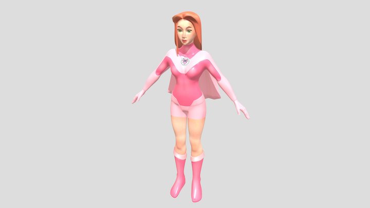 Atom Eve 3D Model 3D Model