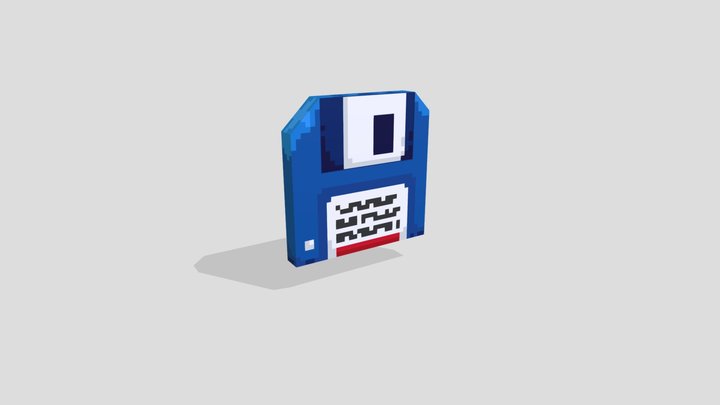 Diskette 3D Model