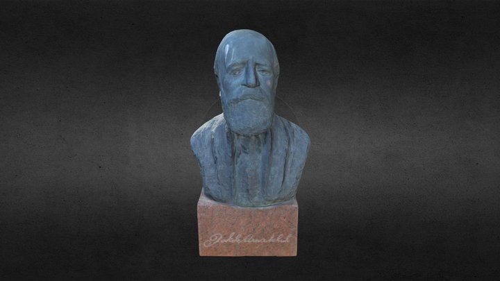 Jakov Ignjatovic sculpture Scan 3D Model