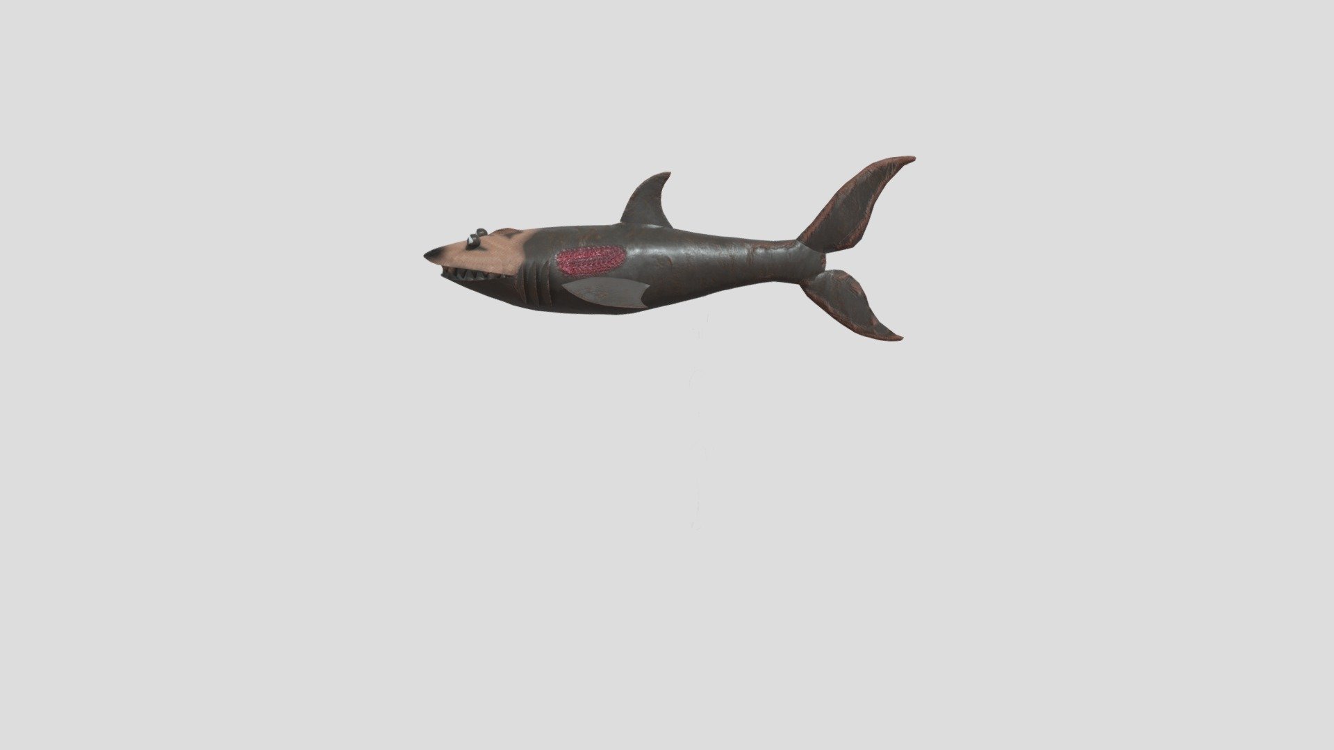 Clanker, High Poly, No Chain