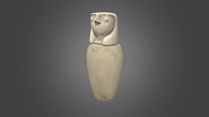 Canopic Jar (Falcon) 3D Model