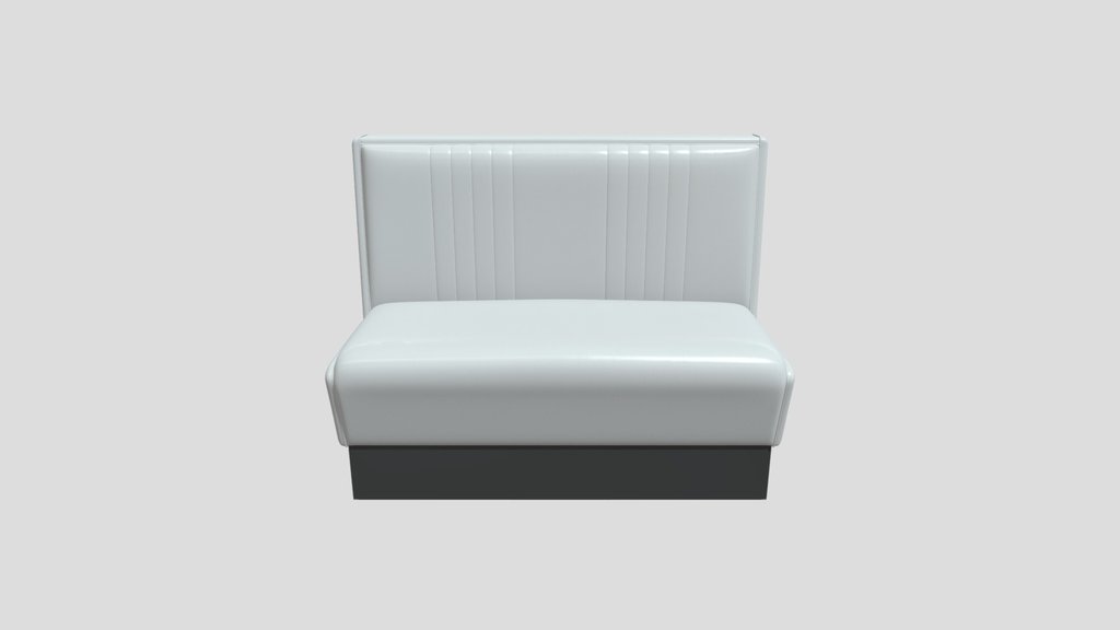 Retro Diner Bench