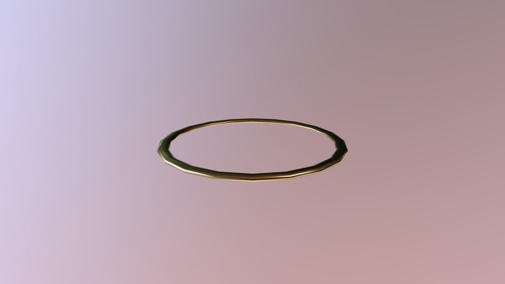 Support Circle UV 3D Model