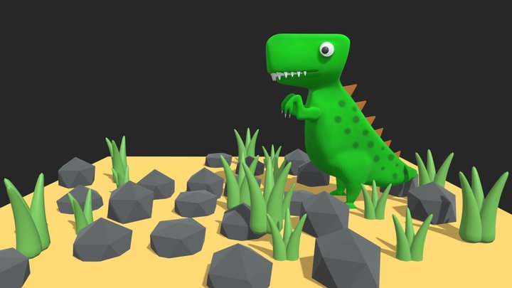 Little dino 3D Model