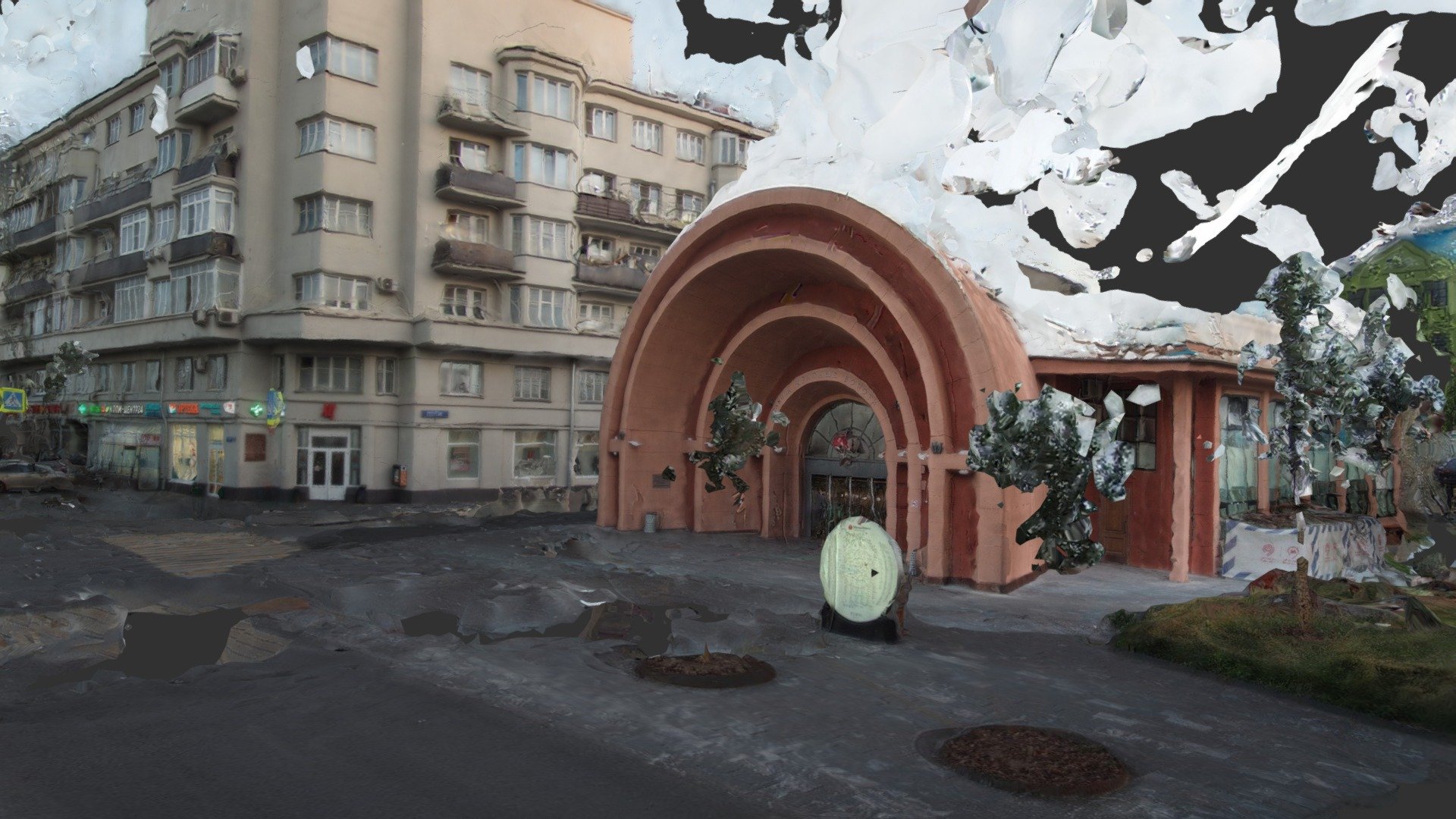 Krasnye Vorota Moscow 3D scan