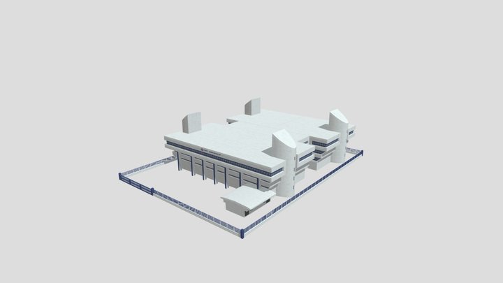 PoliceStation 3D Model