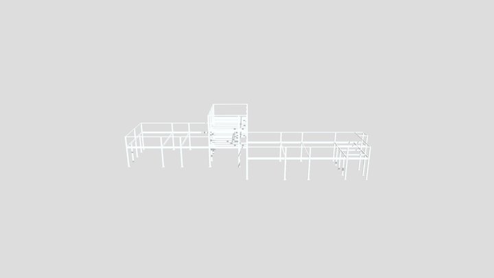 Projeto Estrutural v1_0 - casa 3D Model