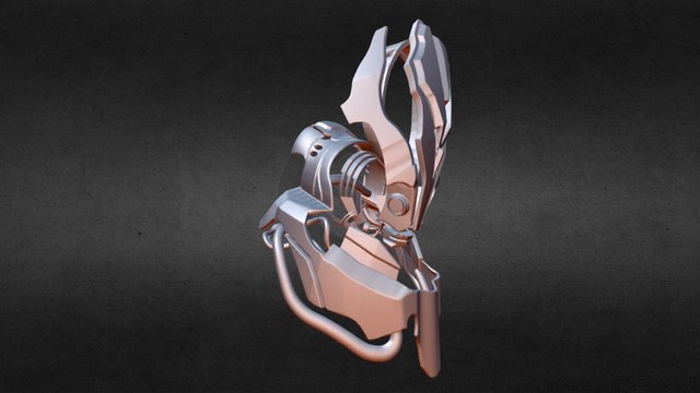 4 ROBOT MASK 3D Model
