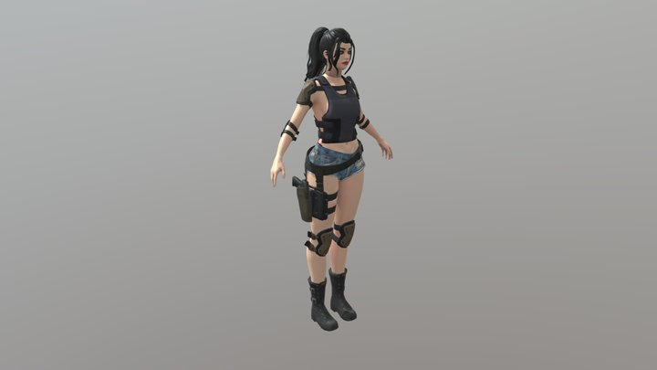 M Ila_ Skin_1 3D Model