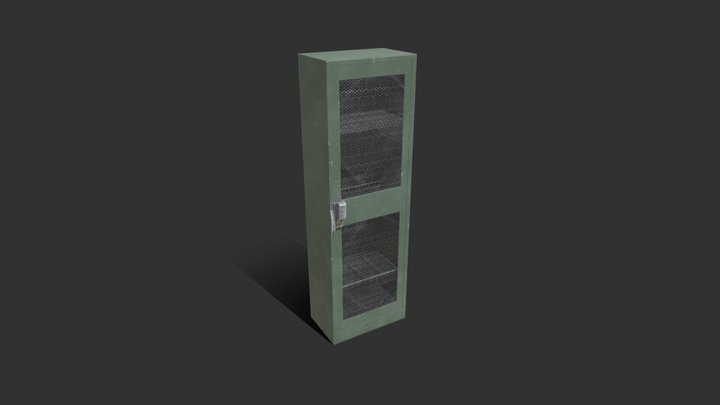 Weapon Locker 3D Model