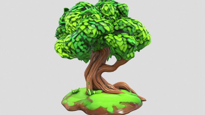 Fantasy-}X{-Tree-[10] – Modèle 3D gratuit STL