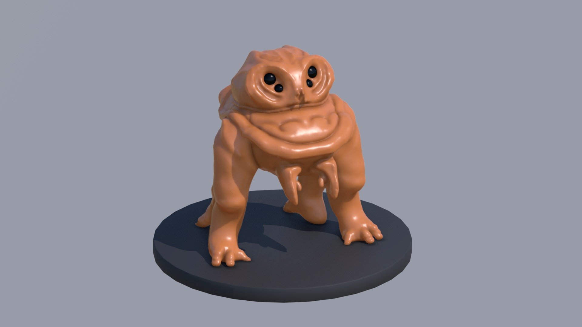 45 Minute Creature Sculpt - 3D model by cameronm3d [b394ad1] - Sketchfab