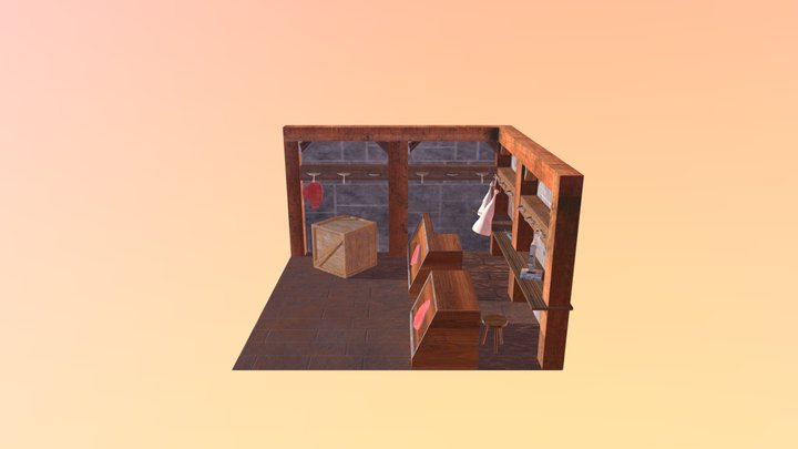 Butchers Room 3D Model