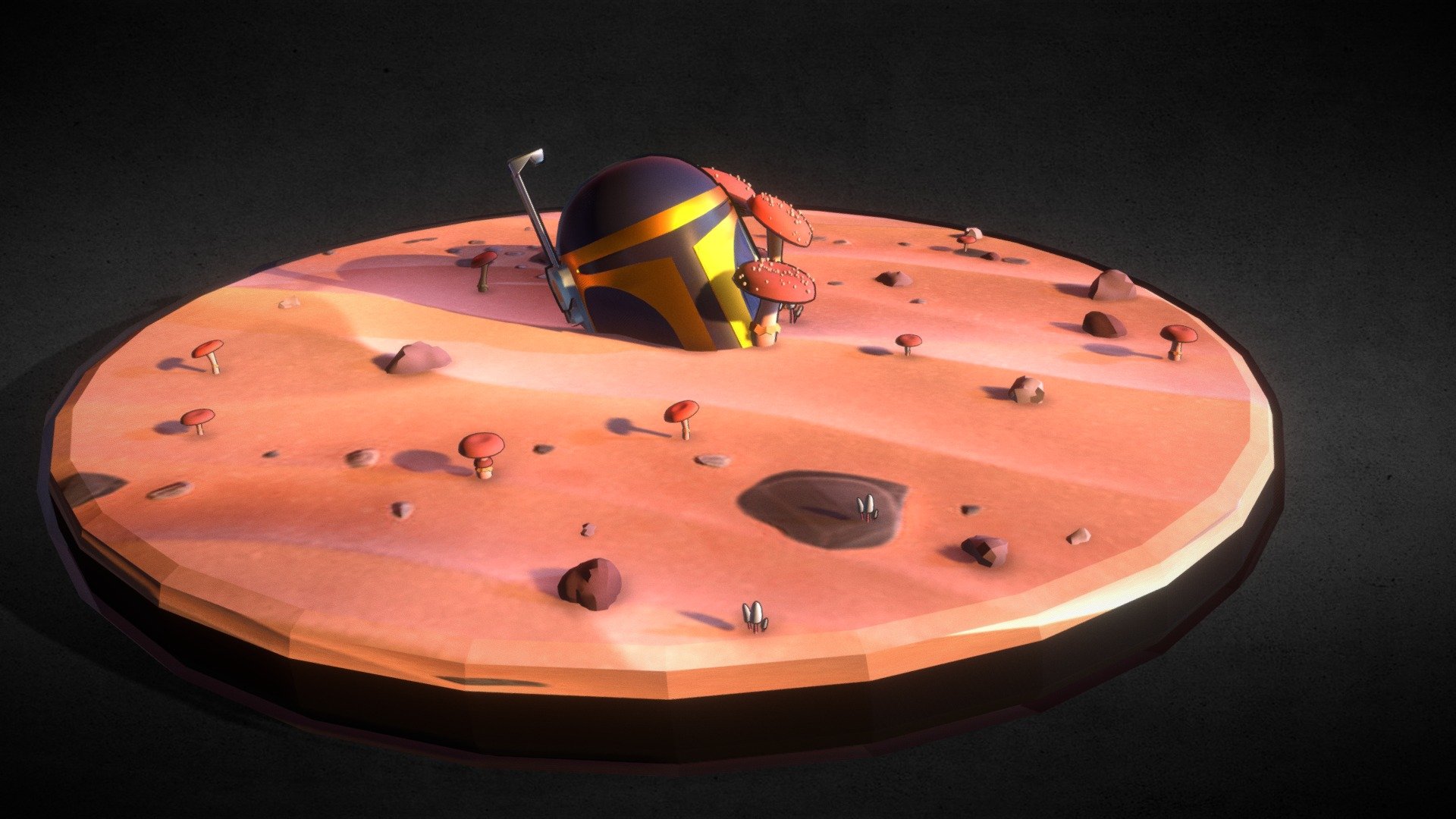 3December 01 : Mandalorian Mushroom