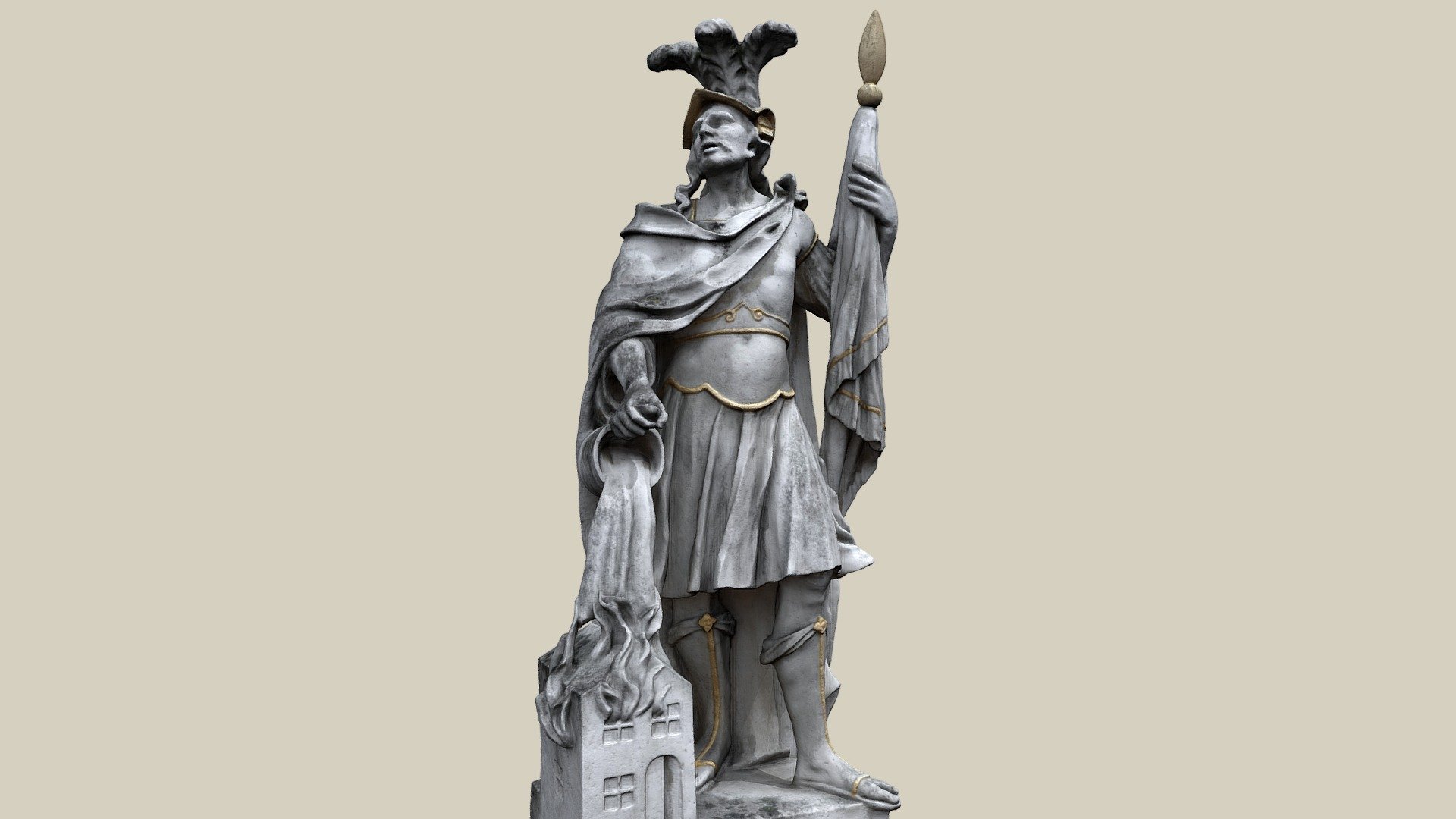 Hl. Florian — Sketchfab embed 3D viewer