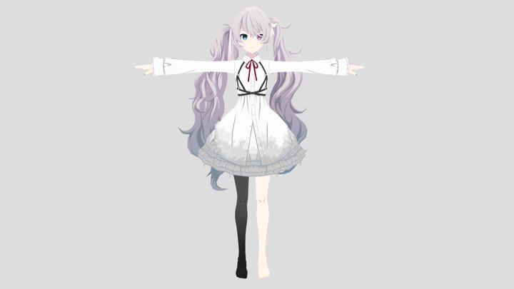 Miku Nightcord a las 25:00 3D Model