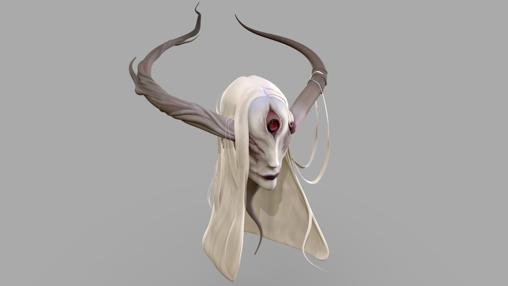 Monster Girl Head