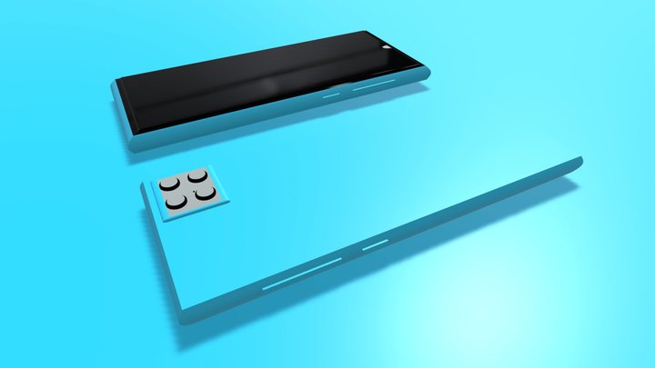 smart phone 3d model 3D Model