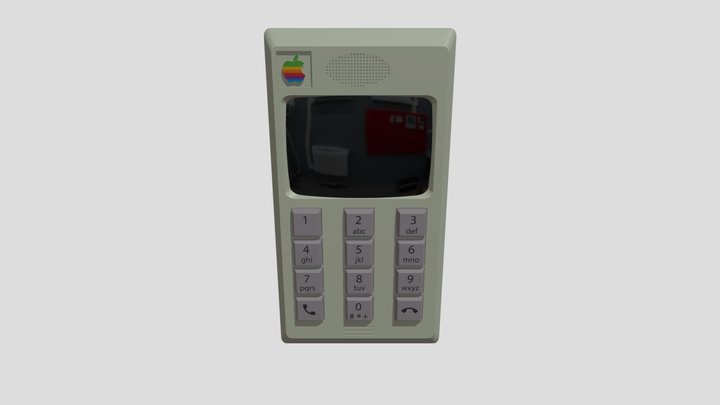 Macintosh Phone By Future Punk 3D Model