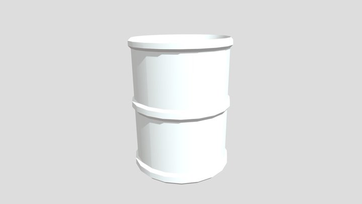 Oil Drum BML 3D Model