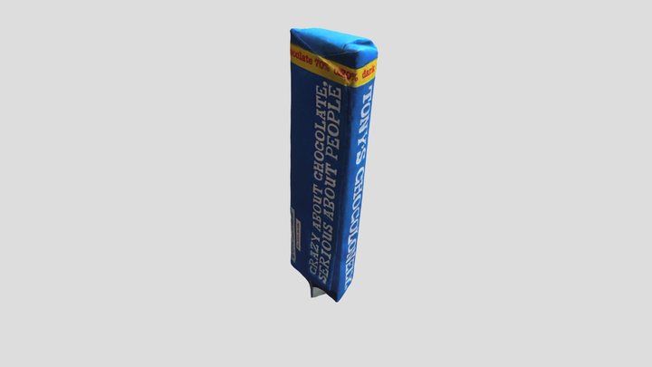 Tony Chocolonely bar 3D Model