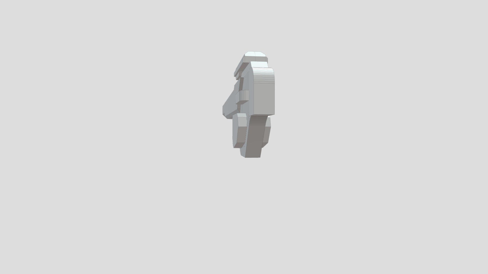 Free Futuristic Sniper Rifle Basic Model