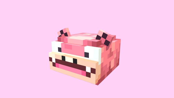 Slowpoke 3D Model