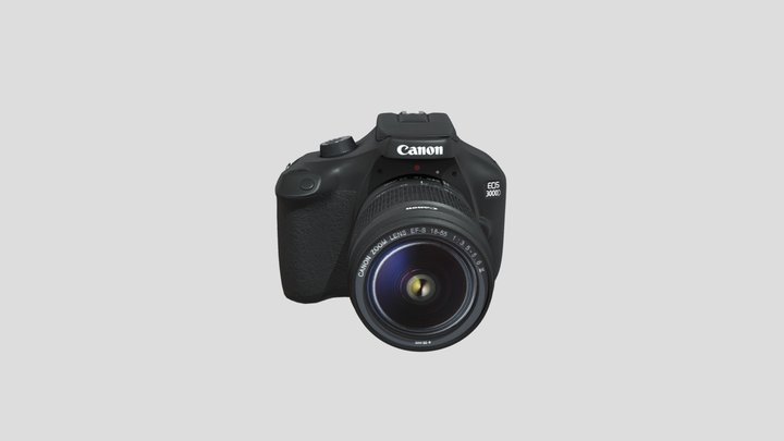 Camera 3D Model