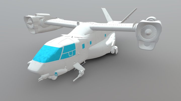 Battlefield 2042 - MV-38 Condor – Gratis 3D-model STL