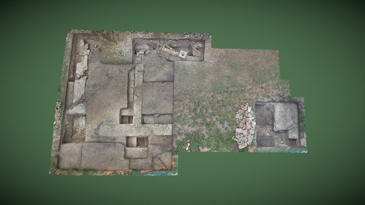 Temple Newsam Dig 2025 - Final Model 3D Model