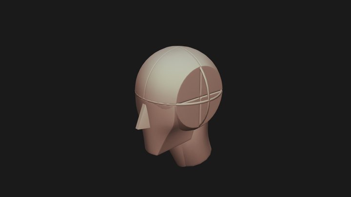Andrew Loomis Head V2.0 3D Model