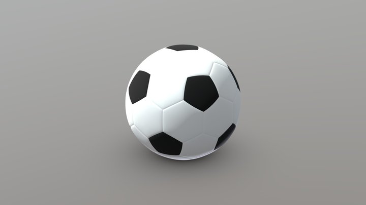 Football 3d Model