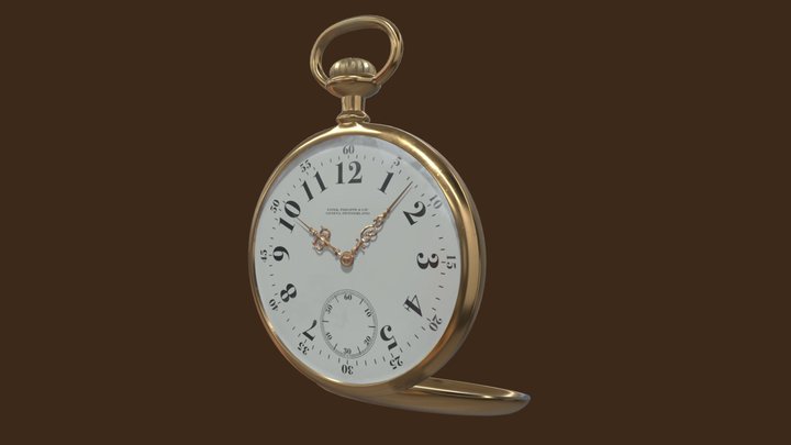 Reloj de bolsillo 3D Model