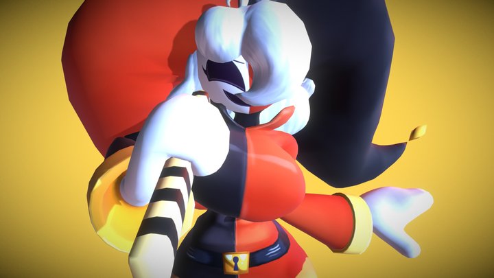 Lady Phanto 3D Model