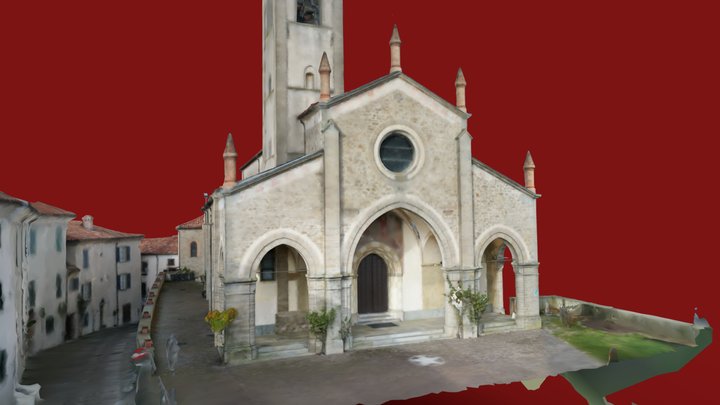Patronal Church of San Giovanni Battista 3D Model