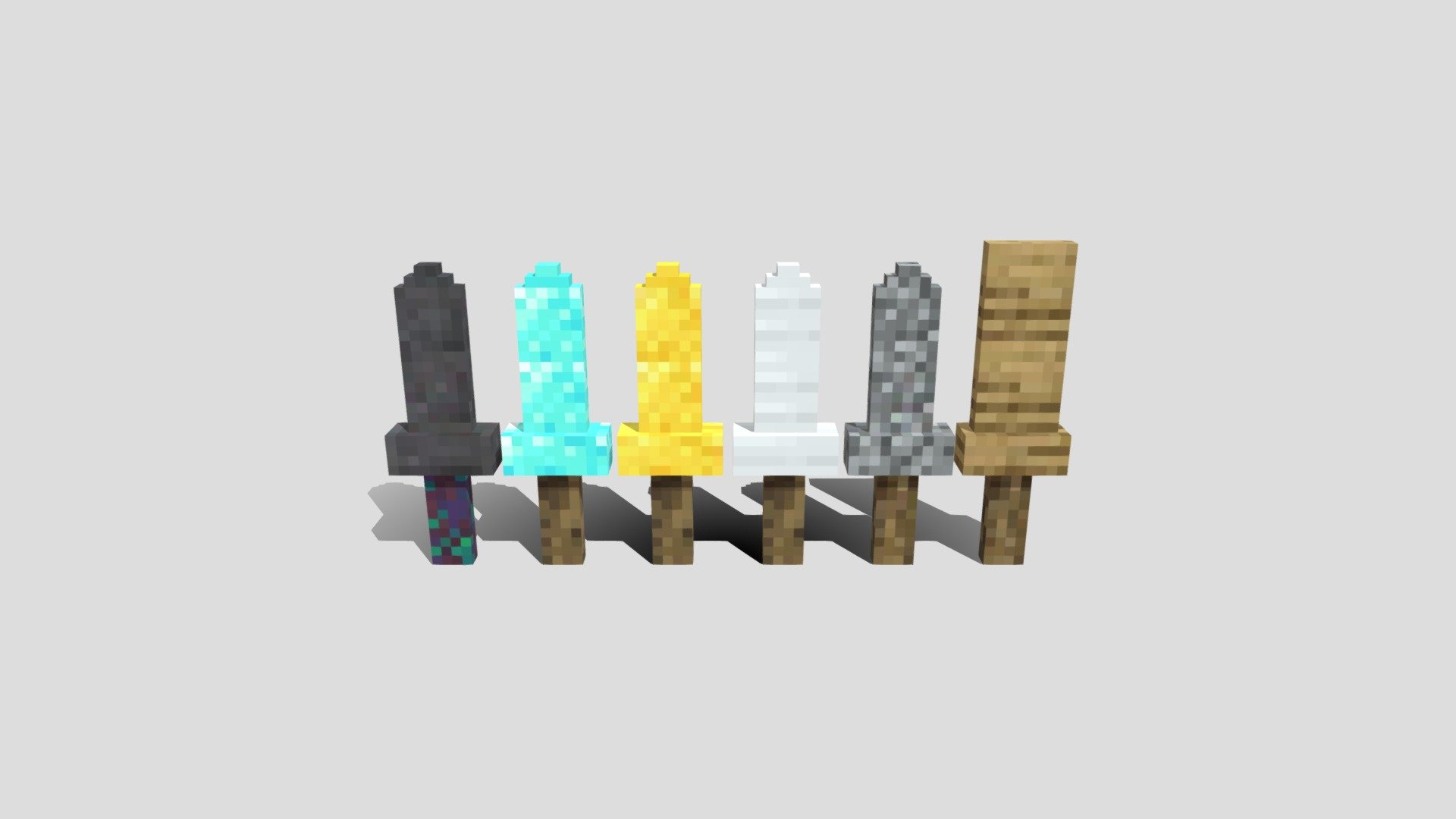 Better Minecraft Swords Download Free 3d Model By Malachi026 Zaneice935 B39f86c Sketchfab 